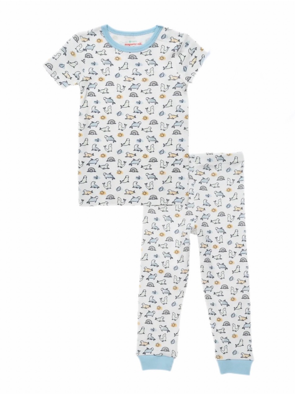 MAGNETIC ME Sealed with a Kiss Organic Cotton Pajama Set - 5